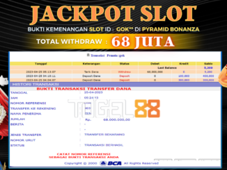 Bukti jackpot Togel88 #124