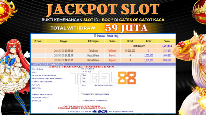 Bukti jackpot Togel88 #52