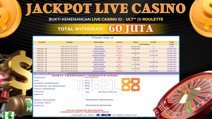 Bukti jackpot Togel88 #73