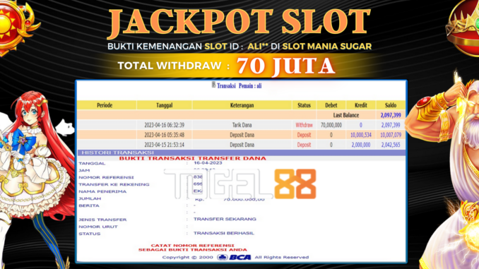 Bukti jackpot Togel88 #96