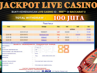 Bukti jackpot Togel88 #257