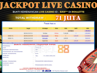 Bukti jackpot Togel88 #267