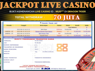 Bukti jackpot Togel88 #241