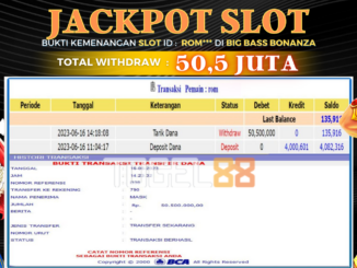 Bukti jackpot Togel88 #247