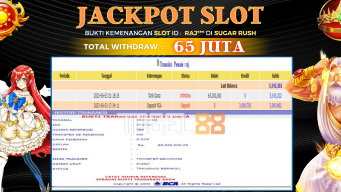 Bukti jackpot Togel88 #222