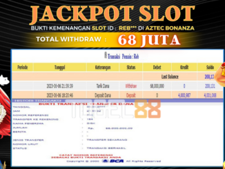 Bukti jackpot Togel88 #231