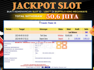 Bukti jackpot Togel88 #239