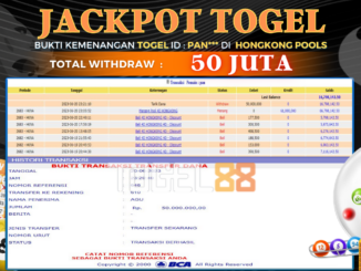 Bukti jackpot Togel88 #262