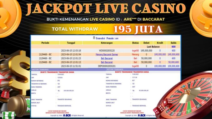 Bukti jackpot Togel88 #248