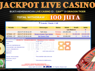 Bukti jackpot Togel88 #348