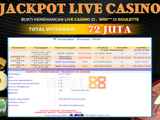 Bukti jackpot Togel88 #320