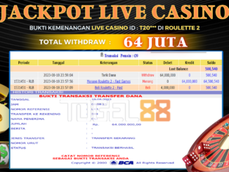 Bukti jackpot Togel88 #356