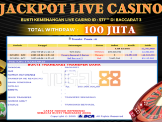 Bukti jackpot Togel88 #384