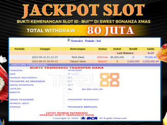 Bukti jackpot Togel88 #436