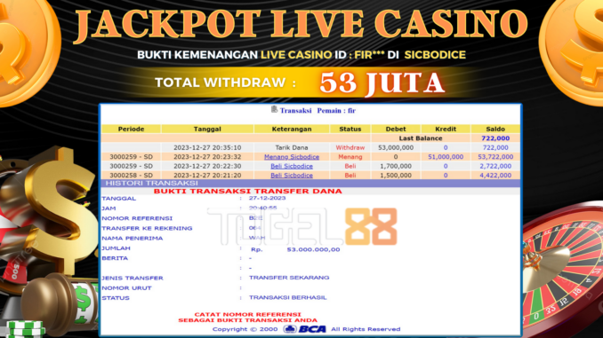 BUKTI JP TOGEL88 #583