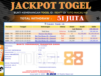 BUKTI JP TOGEL88 #572