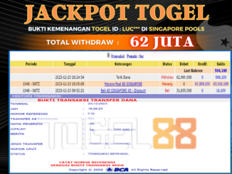 BUKTI JP TOGEL88 #578